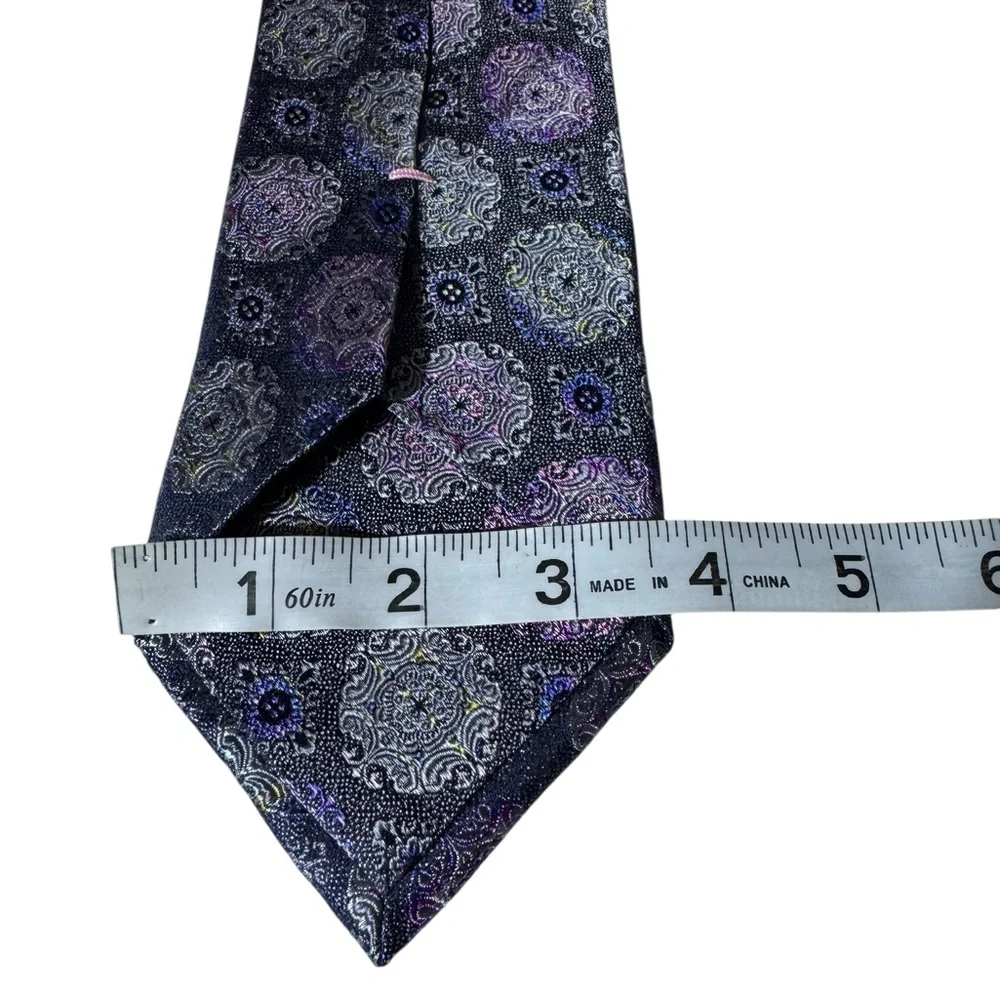 Oak Hill Men Silk Tie Textured Quiet Luxury Old Money Formal Professional Church